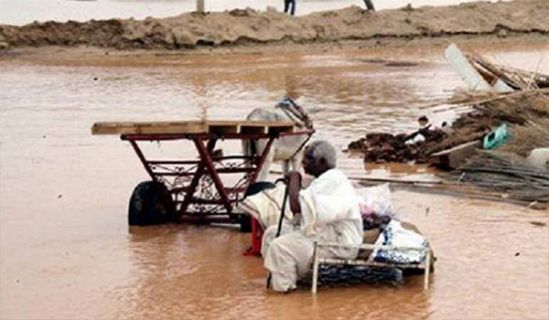 على نهج النظام السوداني البائد نفسه  الحكومة الانتقالية تحصي خسائر السيول ولا تفعل شيئاً!